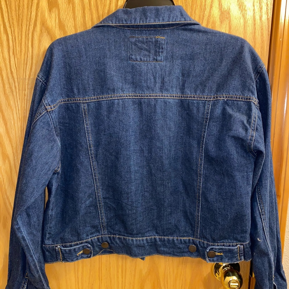 Forever21 dark wash jean jacket - Picture 4 of 5